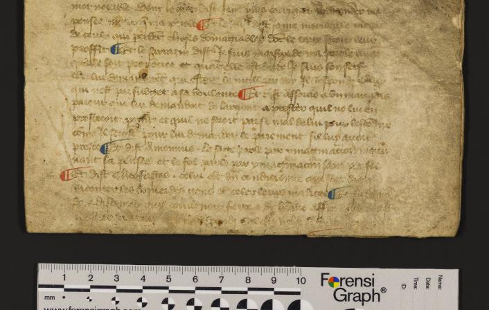St Peter Port: Greffe, Langlois A.2 Livre de Perchage (1602) for Fief de la Cour (1) back outside