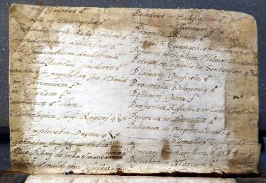 Colchester Harsnett K.d.23 ii second verso